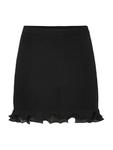 Мини юбка YAS YASFRINO, Black - фото