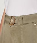 Брюки женские Guess Jeans с накладными карманами, зеленый - фото 4