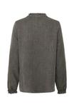Блуза Bon'A Parte Blouse, Dark Grey Melange/Dark Grey - фото 6