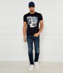 Футболка мужская Guess Jeans с принтом, черный - фото 2