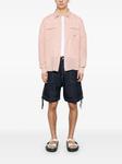 C.P. Company льняная рубашка, розовый - фото 2