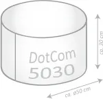 Погремушка Magma Heimtex "DotCom Bebop Uni SCUBA", (1 шт.) 30 см, серый - фото 4