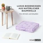 Подушка Homescapes сирень, 40/40/8 см - фото 2