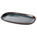 Тарелка Ikea Gladelig, 20х13 см, синий - фото