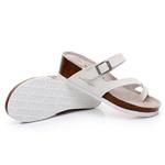 Шлепанцы женские Golofi, цвет 117 White Elephant - фото 5