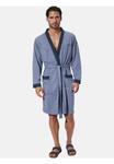 Халат кварин Babista, синий - фото 3