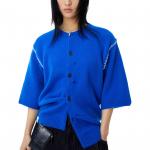 ADER ERROR Топ женский синий - фото 3