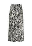 Юбка Kaffe VERA, Black Light Beige Flower/Black - фото 6