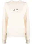 Толстовка с логотипом JIL SANDER, нейтральный - фото