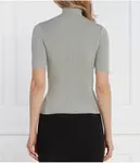 Блуза Slim fit Mm, серый - фото 4