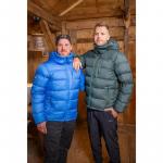 Пуховик Canada North, цвет dunkelgrün/mandarinenorange - фото 3