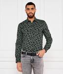 Рубашка с воротником Slim fit Hugo, черный - фото 3