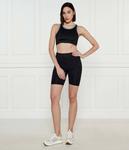 Топ женский Michael Kors спортивный с окантовкой, черный - фото 2