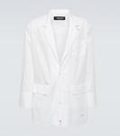 Хлопковая рубашка Undercover, белый - фото