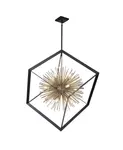 Люстра Sunburst Artcraft Lighting, black - фото