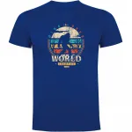 Футболка с коротким рукавом Kruskis Yeti, синий - фото