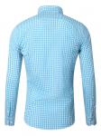 Рубашка RESLAD Hemd Vichy-Karo, бирюзовый - фото 2