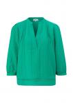 Кружевная блузка s.Oliver Blouse, зеленый - фото