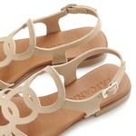 Босоножки на ремешках LASCANA, бежевый - фото 4