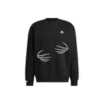 Свитшот унисекс черный Adidas - фото 2