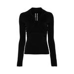 Футболка Rick Owens Long-Sleeve Prong Tee, черный - фото