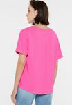 Футболка SENSES.THE LABEL Basic T-shirt, Vivid Pink/Pink - фото 2