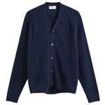 Кардиган из альпаки Дэвид Universal Works, темно-синий - фото