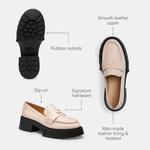 Женские лоферы COACH Leah на платформе, Blush - фото 3