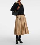 Авиаторские кожаные ботинки Sacai, Black - фото 3