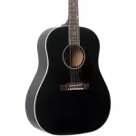 Акустико-электрогитара Gibson J-45 Studio, эксклюзив для Guitar Center, черное дерево - фото