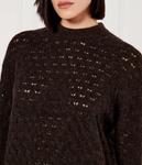 Свитер из шерсти Samsøe Samsøe Saanour Classic fit, коричневый - фото 4