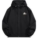 Куртка унисекс Doraemon, Черный (на флисовой подкладке) - фото