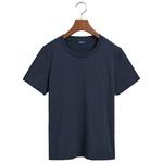 Футболка Gant Reg Tonal Shield, синий - фото 3