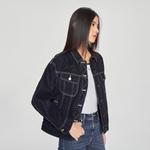 Lee Женская джинсовая куртка потертая, Washed - фото 7