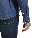 Мужская джинсовая рубашка в стиле ретро Ariat Ariat, Stone - фото 4