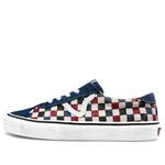 Кроссовки sport blue red grid 'blue red' Vans, синий - фото