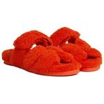 Шлепанцы женские Hermès Chypre, оранжевый - фото 4