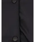 Черная нейлоновая куртка на кнопках Aspesi, черный - фото 3