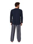 Пижама NORMANN, темно-синий - фото 4