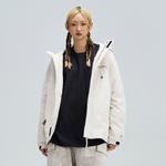 STARTER Унисекс пуховик, Ecru - фото 10