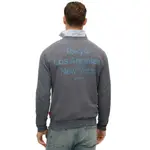 Толстовка Superdry Core Logo City, серый - фото 2