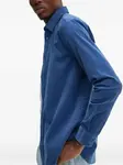 Вельветовая рубашка SALIAM Samsoe Samsoe, синий - фото 3