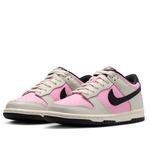Кроссовки (GS) Nike Dunk Low 'Pink Rise Light Orewood Brown Black' - фото 3