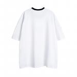 Футболка унисекс Masongarments, темно-синяя (в комплекте случайная женская футболка черного или белого цвета) - фото 4