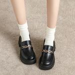 Лоферы женские черный Zhr - фото 5