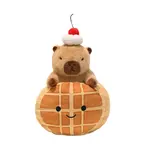 Плюшевая кукла капибара 20 см высота PUDOWRABBIT - фото 8