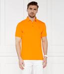 Поло мужское Karl Lagerfeld с воротником на пуговицах, оранжевый - фото 3