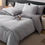 Antarctic Постельное белье 4 предмета, 200x220 см, пододеяльник 220x240 см, серый - фото 4
