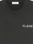 Футболка с логотипом FLÂNEUR, черный - фото 3