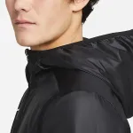 Nike Куртка мужская, черный, с капюшоном, средней плотности, другие - фото 7